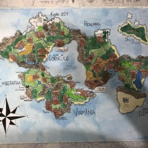 Map of lost coast